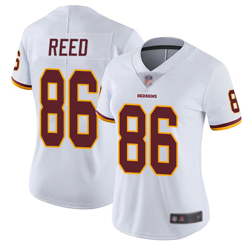 Washington Redskins Limited White Women Jordan Reed Road Jersey NFL Football 86 Vapor Untouchable